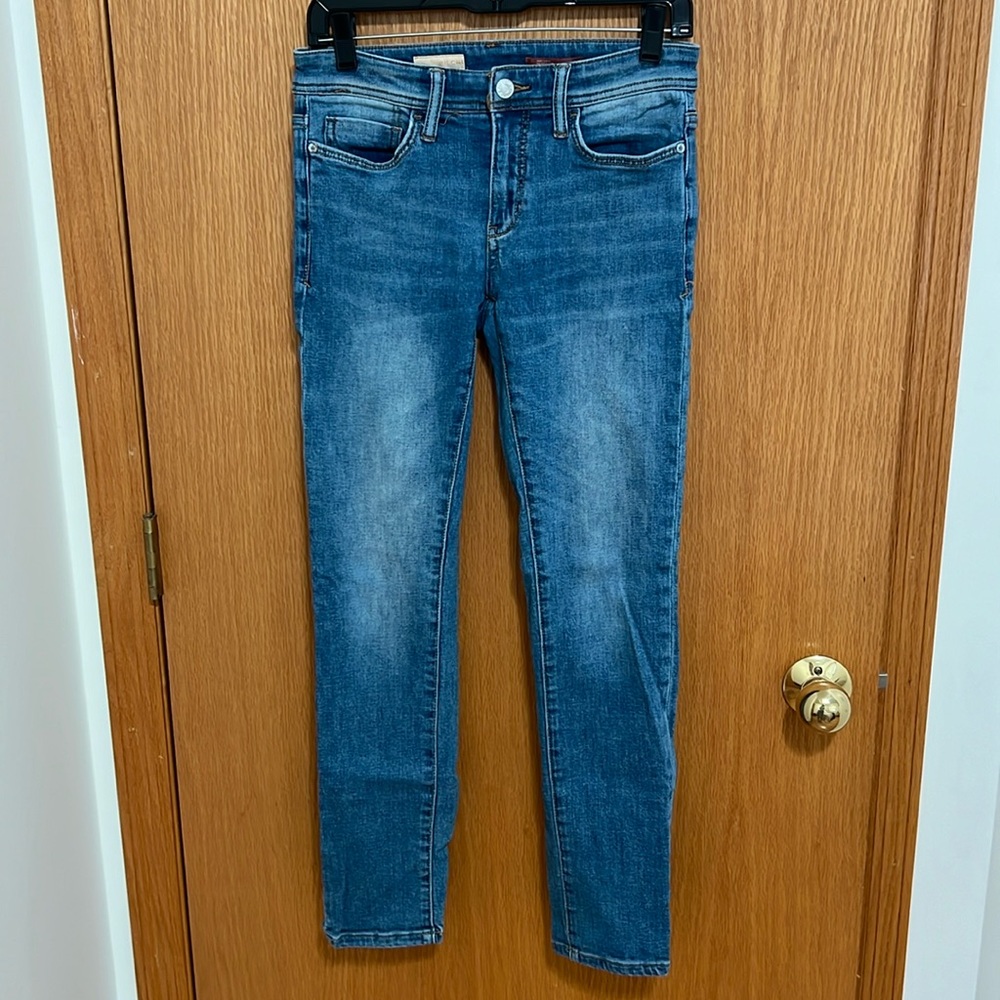 Pilcro by Anthropologie Size 25 Medium Wash Slim Boyfriend Jeans